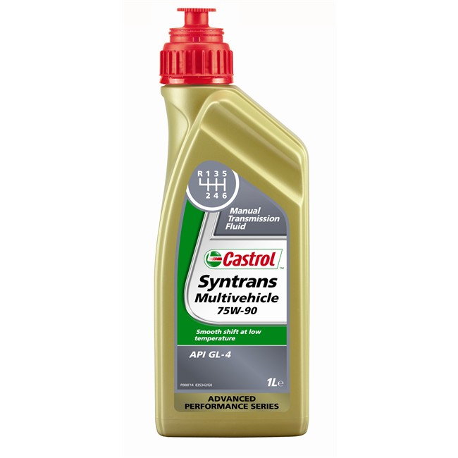 Huile De Transmission CASTROL Syntrans Multivéhicule 75W90 1 L : Norauto.fr