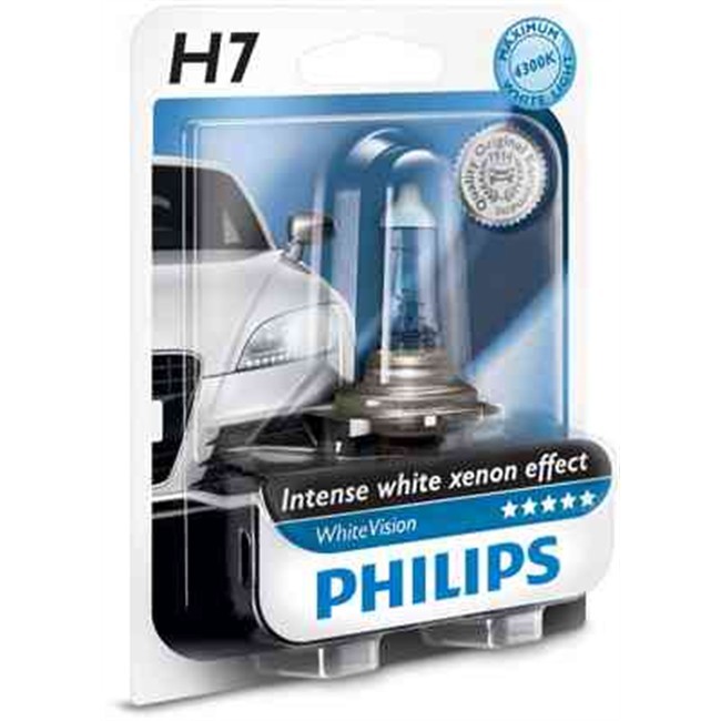 1 Ampoule PHILIPS H7 WhiteVision 12 V Norauto Fr