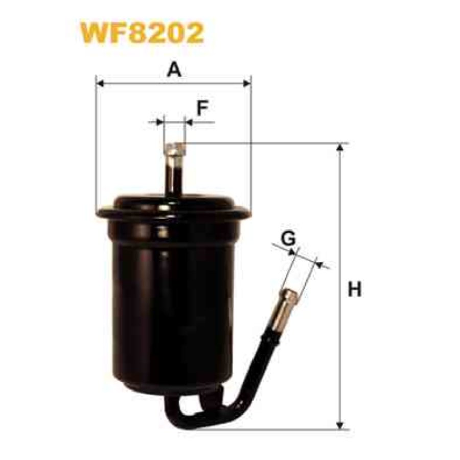 Filtre à carburant WIX réf WF8202 Norauto