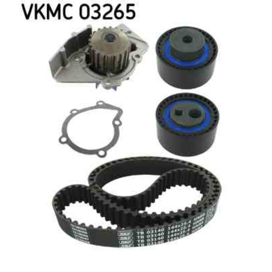 Kit distribution pompe à eau SKF VKMC 03265 Norauto