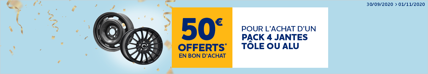 Offre pack jantes