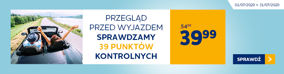 Przegląd samochodu - przed wyjazdem