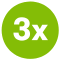 3x