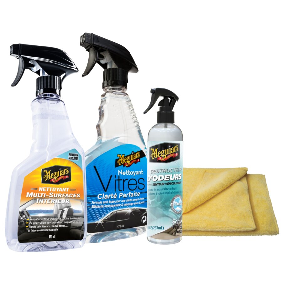 Kit Entretien Toutes Surfaces Intérieures Meguiars
