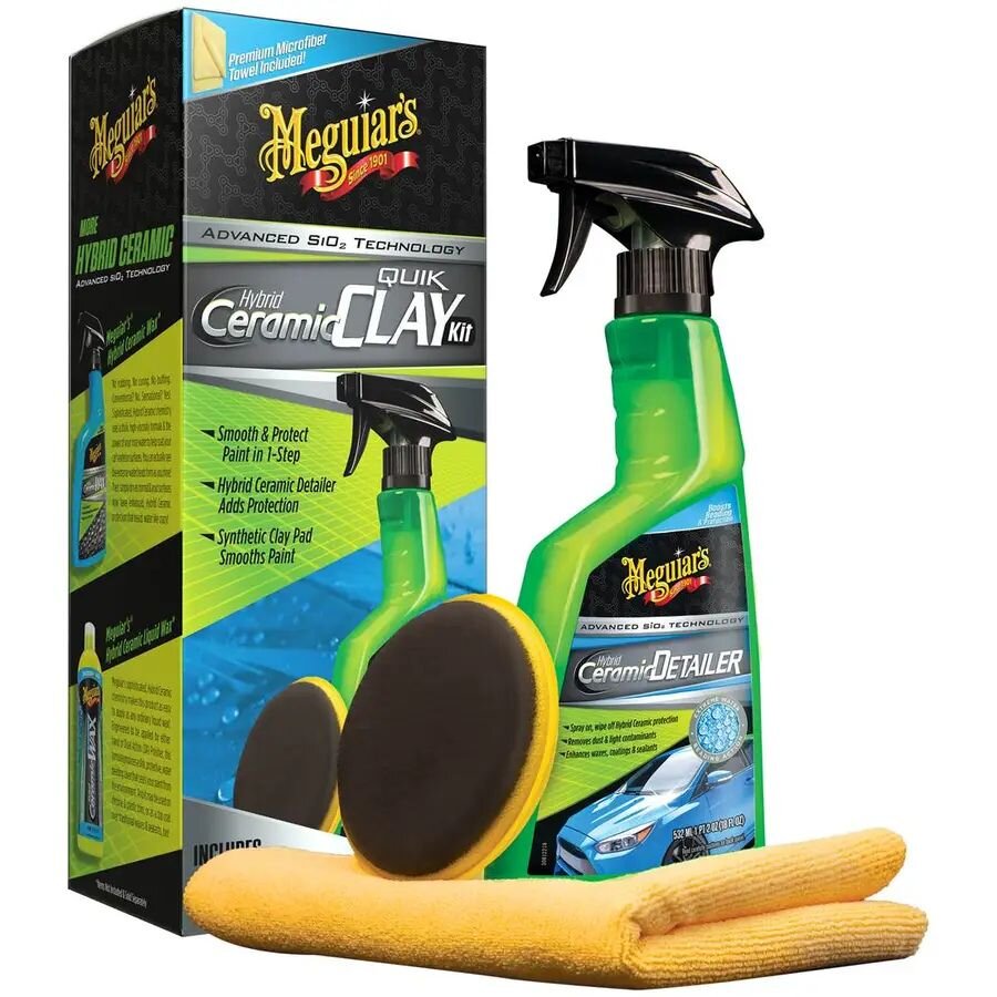 Kit de décontamination hybride céramique Meguiars