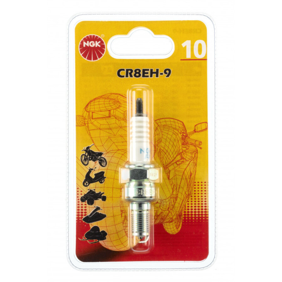 Bougie D'allumage NGK Pour Scooter MBK 50 Cw Booster 1990 à 1994