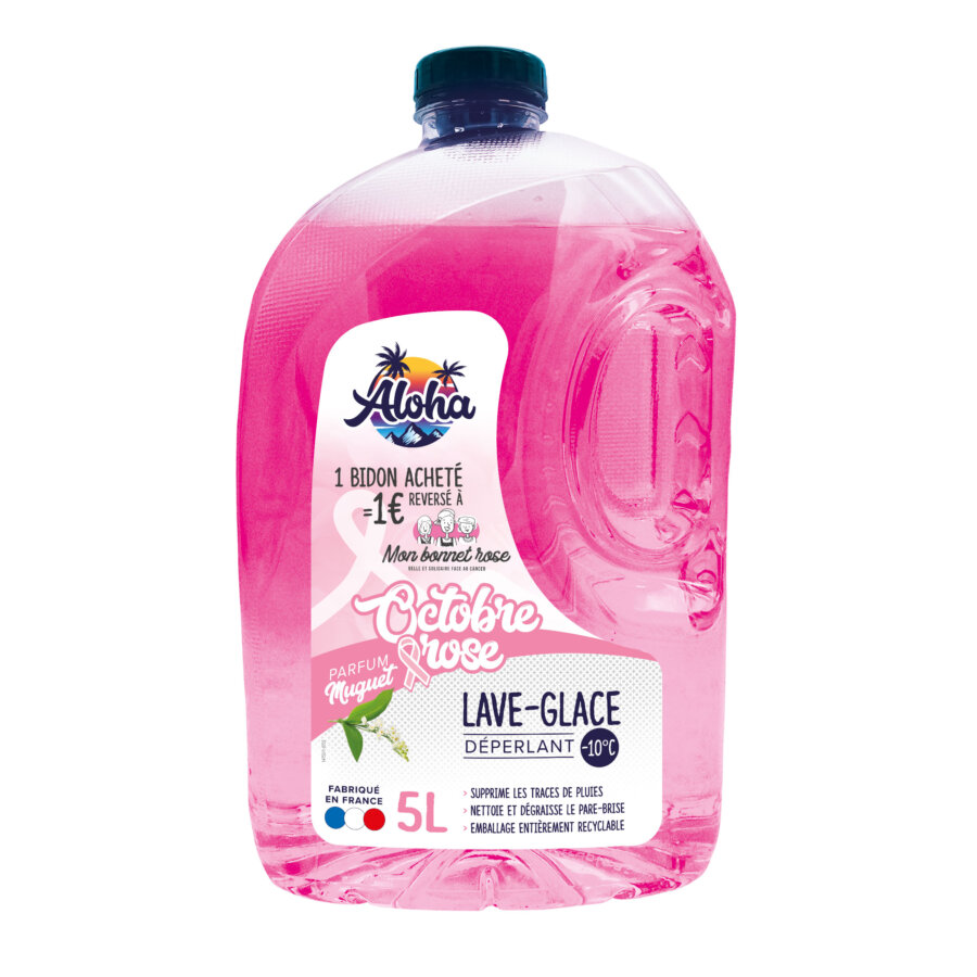 Liquide lave-glace ROSE ALOHA 5L - Norauto Liquide lave-glace ROSE ALOHA 5L - Norauto