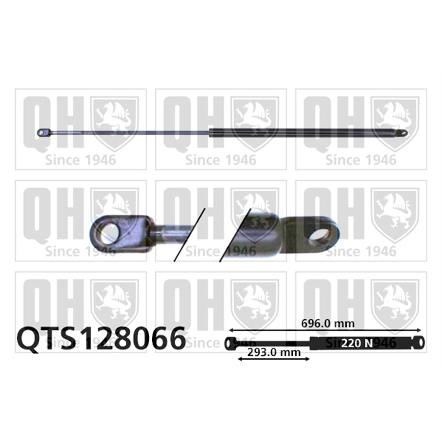 Vérin De Coffre Quinton Hazell Qts128066