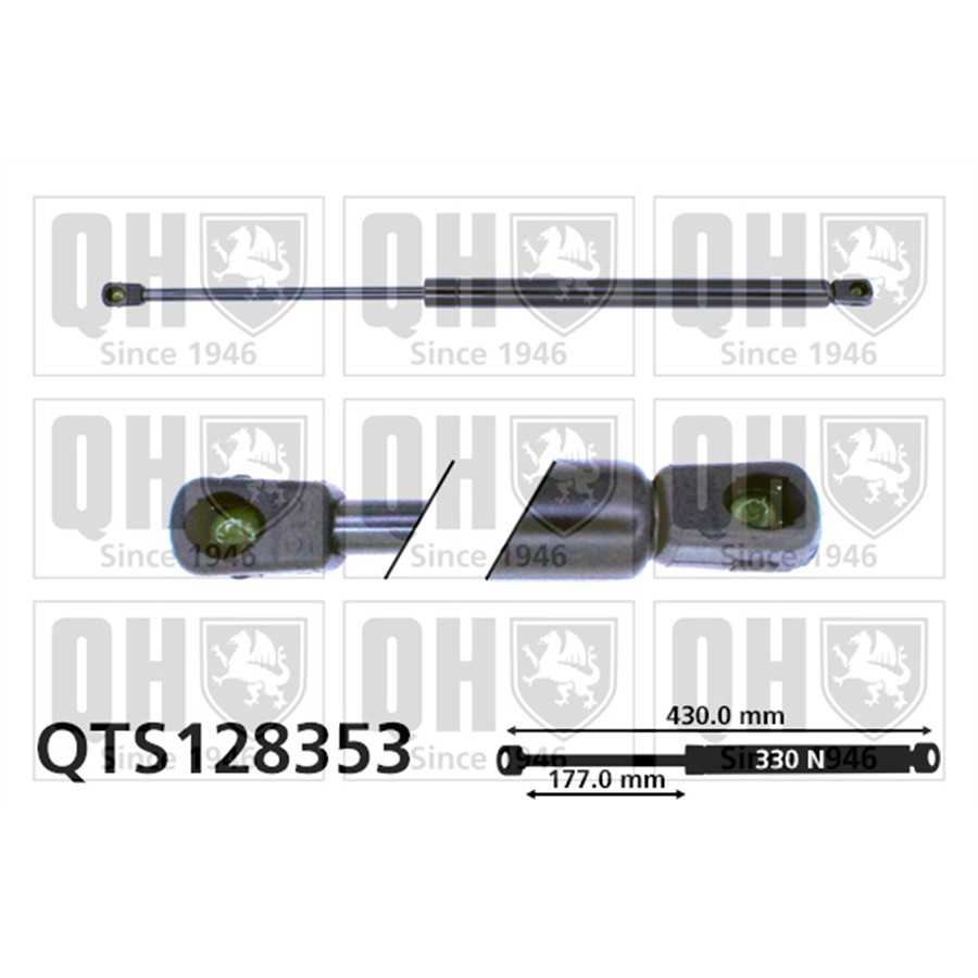 Vérin De Coffre Quinton Hazell Qts128353