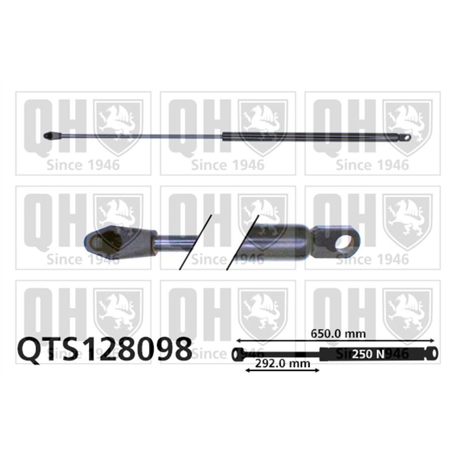 Vérin De Coffre Quinton Hazell Qts128098
