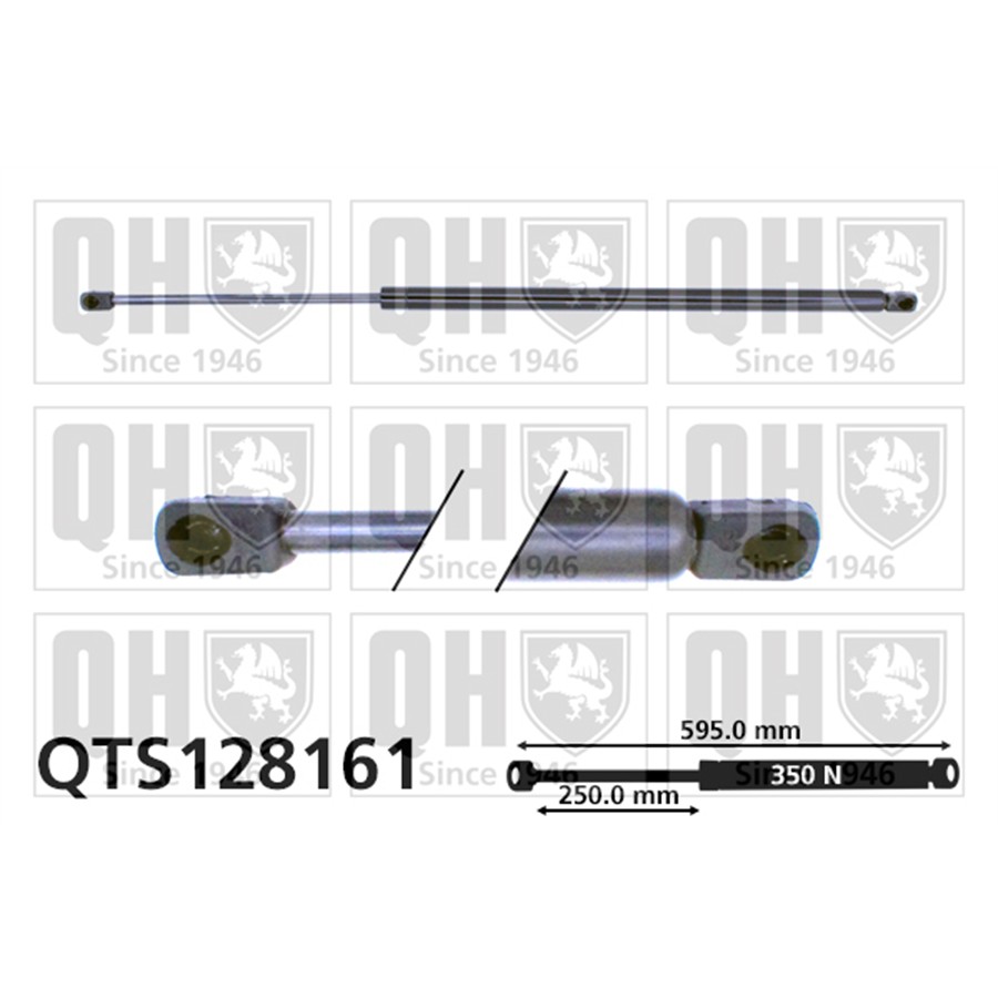 Vérin De Coffre Quinton Hazell Qts128161