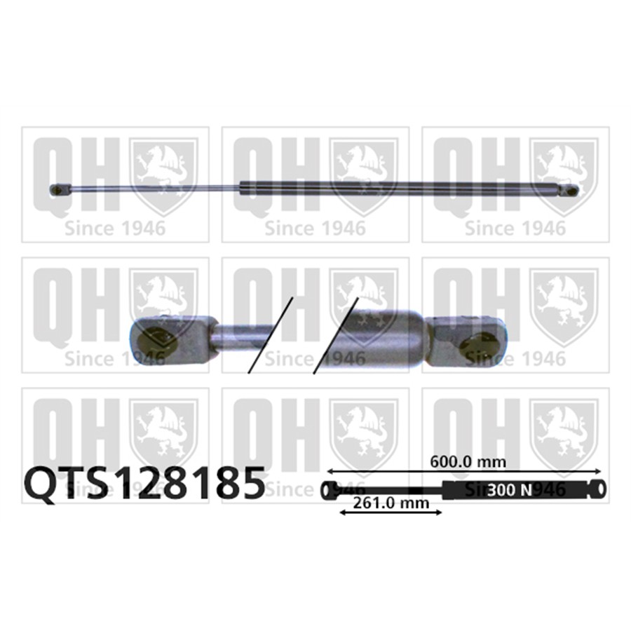 Vérin De Coffre Quinton Hazell Qts128185