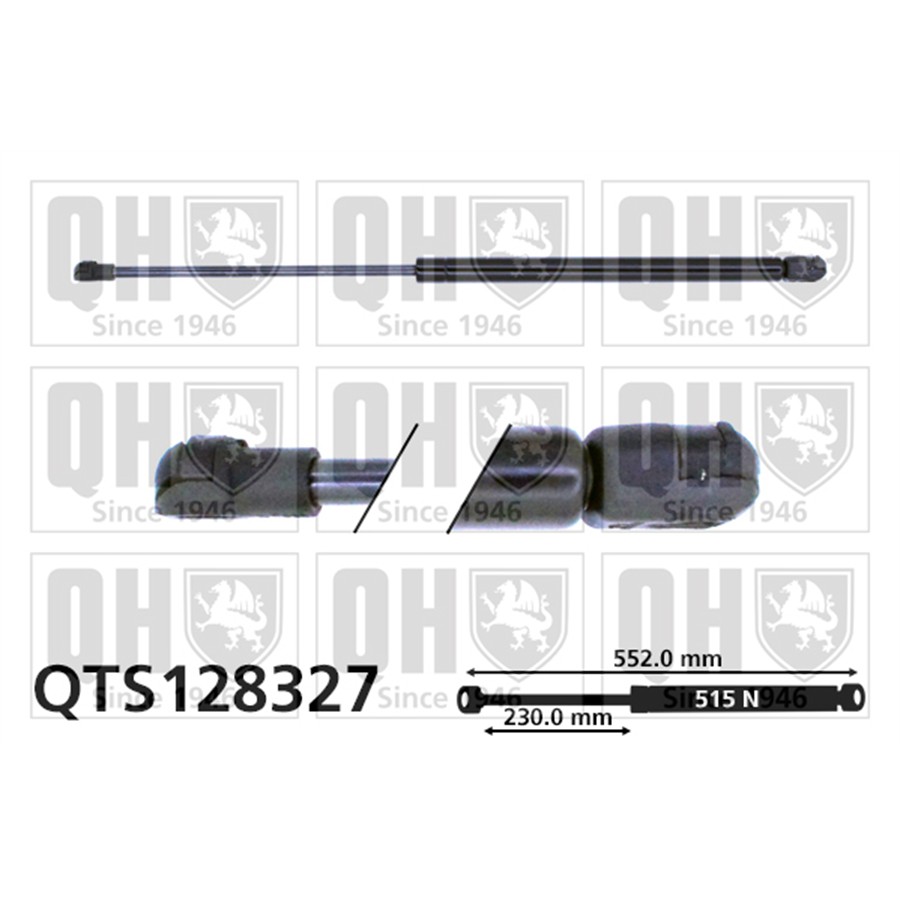 Vérin De Coffre Quinton Hazell Qts128327