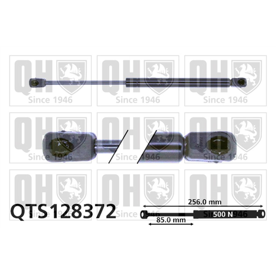 Vérin De Coffre Quinton Hazell Qts128372