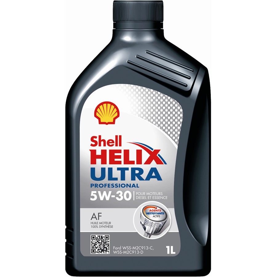 Huile Moteur Shell Helix Ultra Pro Af 5w30 Essence Et Diesel 1 L
