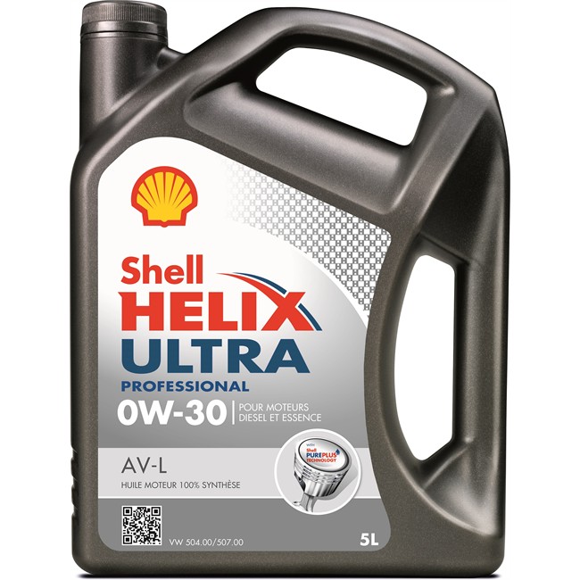 Huile Moteur Shell Helix Ultra Pro Avl 0w30 Essence Et Diesel 5 L