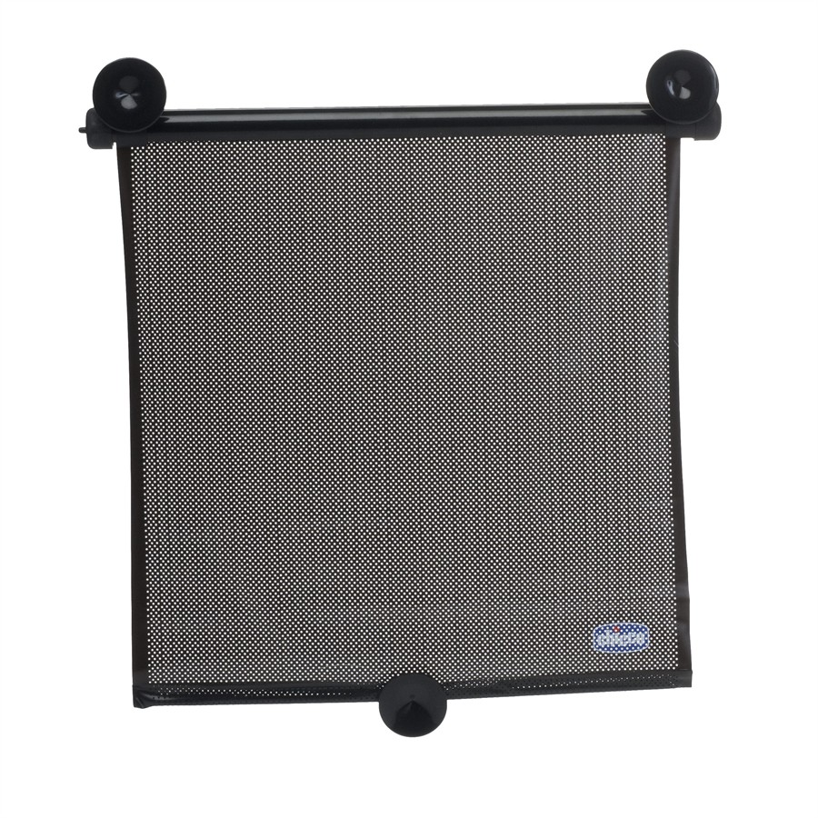 2 Rideaux Pare-soleil Latéraux Enrouleurs Chicco 43 X 36 Cm