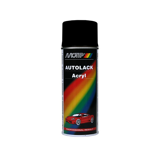 Bombe de peinture noir brillant MOTIP 396595 2 x 400 ml Norauto.fr