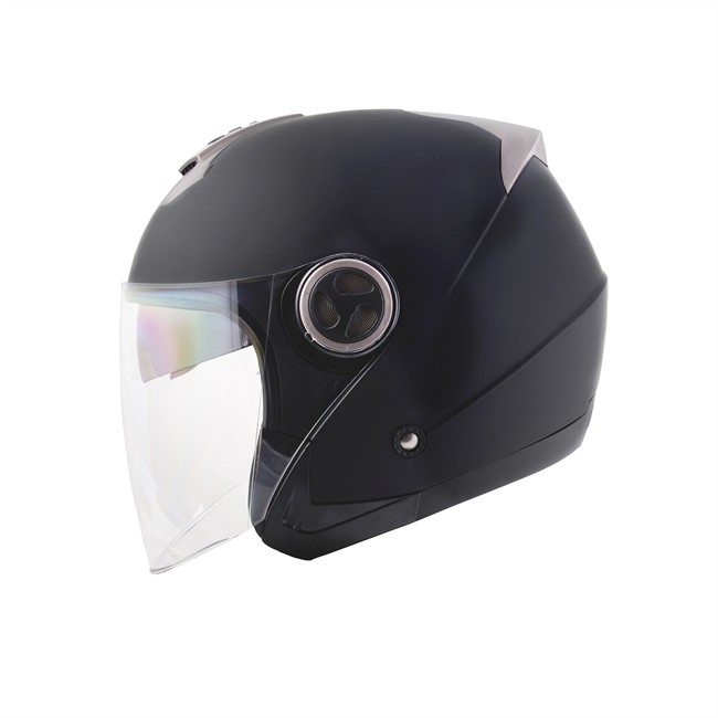 Casque Jet Solaire Life Style Ls 270 Noir Mat Taille S Norautofr