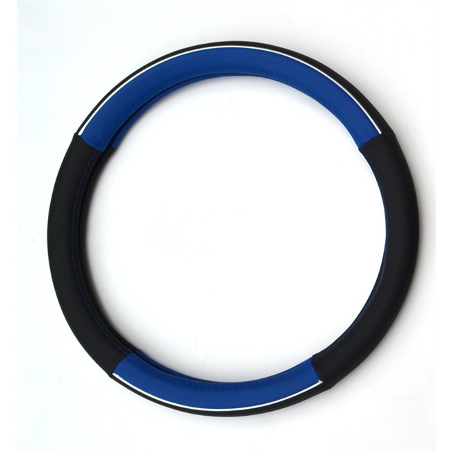 Couvre Volant Norauto Tuning Chromé / Bleu