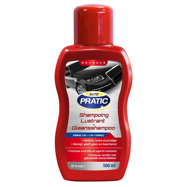 Shampooing Lustrant Auto Pratic 500 Ml