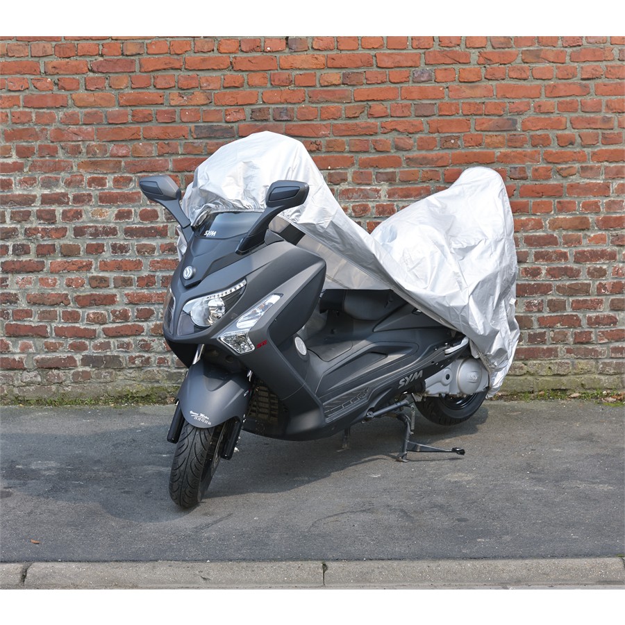 housse grise protection pluie scooter 50cc - - Entretien Housses chez SBA  France