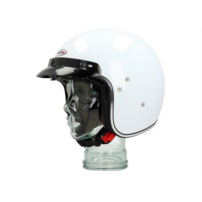 Casque Jet Shiro 235 Blanc Taille M Norautofr