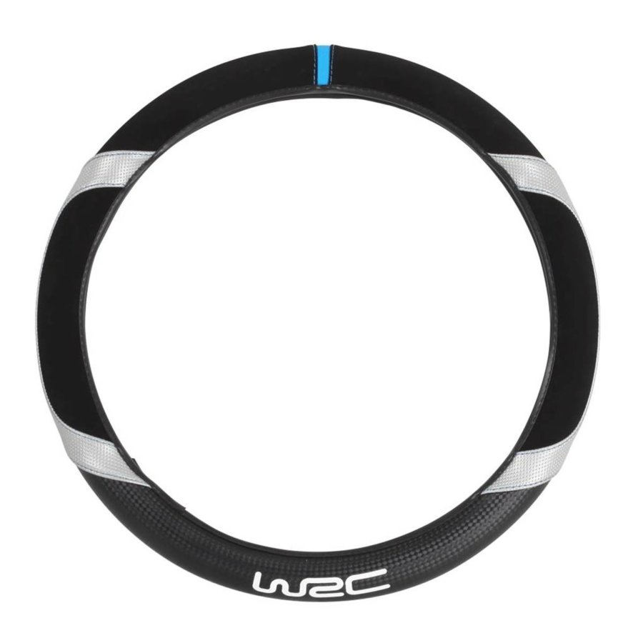 Couvre Volant Sport Wrc Gris Et Noir
