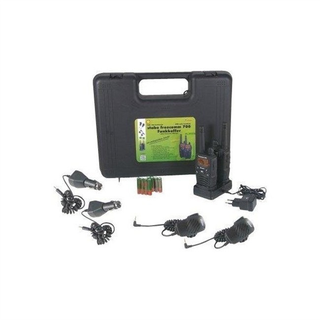 Coffret Talkie-walkie Stabo Freecomm 700