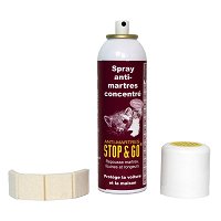 Spray Répulsif Anti-rongeurs STOP&GO 200ml - Neuf Sous Emballage, Référence 1320081
