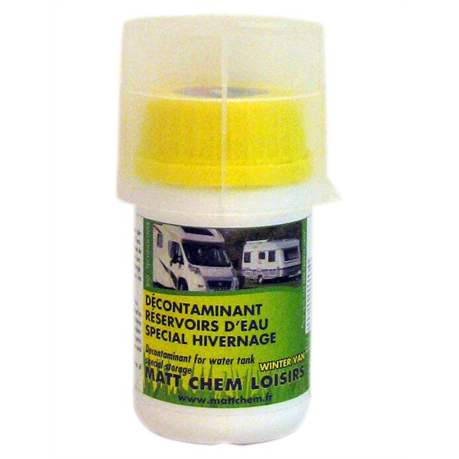 Décontaminant Réservoirs D'eau Spécial Hivernage Matt Chem Loisirs 125 Ml