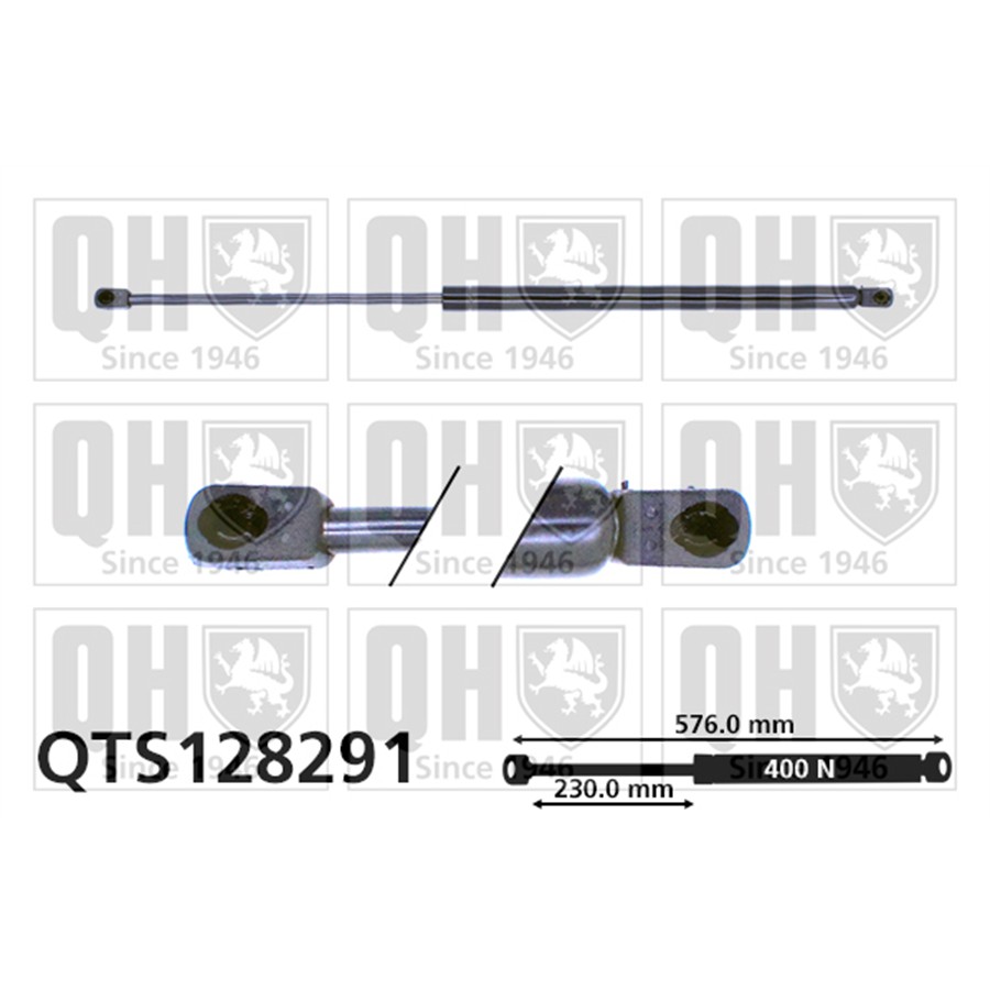 Vérin De Coffre Quinton Hazell Qts128291