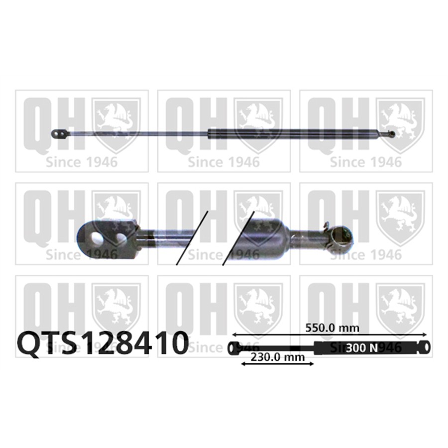 Vérin De Coffre Quinton Hazell Qts128410