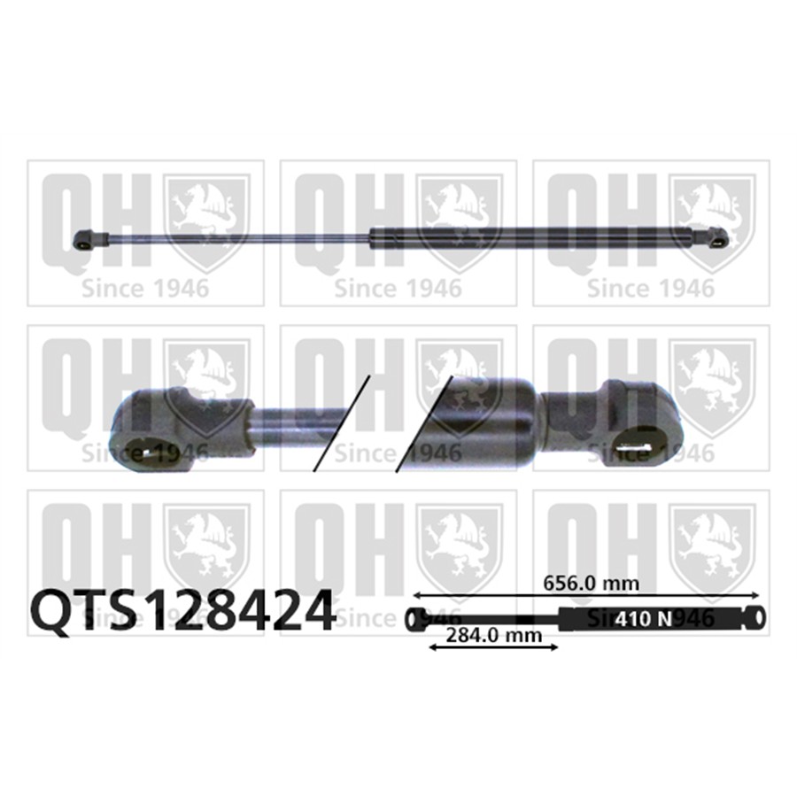 Vérin De Coffre Quinton Hazell Qts128424