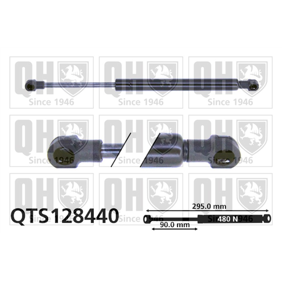 Vérin De Coffre Quinton Hazell Qts128440