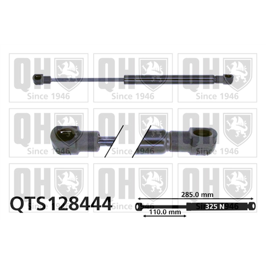 Vérin De Coffre Quinton Hazell Qts128444