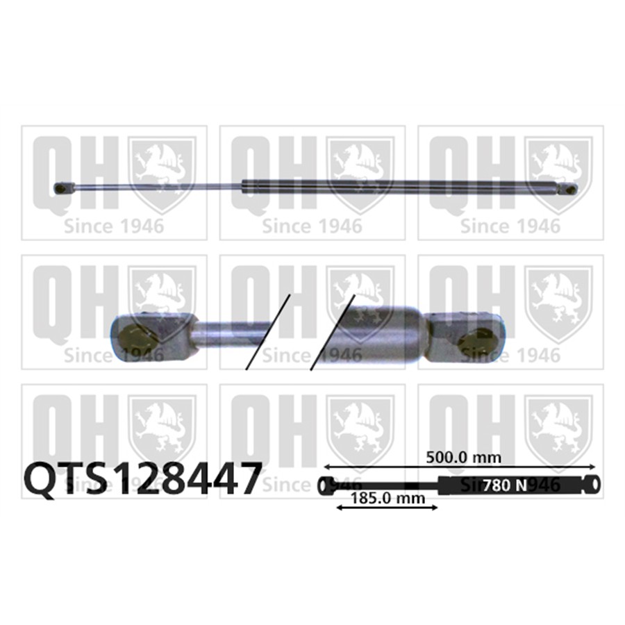 Vérin De Coffre Quinton Hazell Qts128447