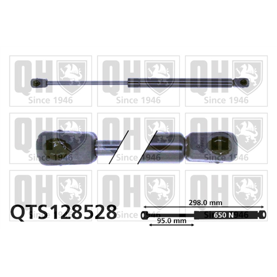 Vérin De Coffre Quinton Hazell Qts128528