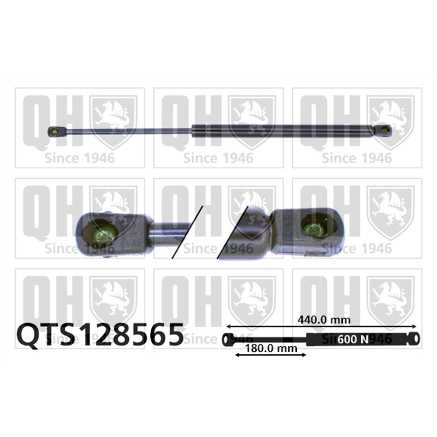 Vérin De Coffre Quinton Hazell Qts128565