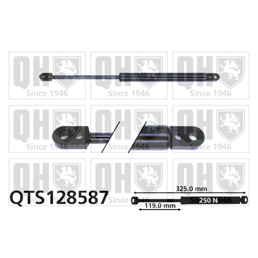 Vérin De Coffre Quinton Hazell Qts128587
