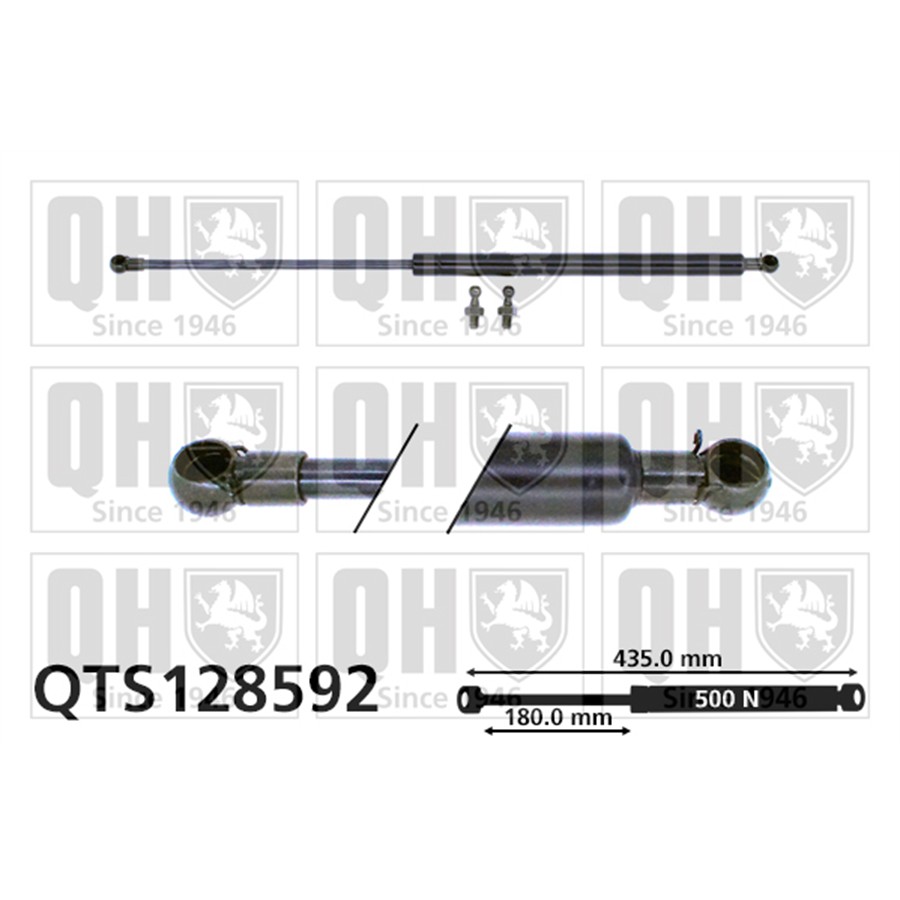 Vérin De Coffre Quinton Hazell Qts128592