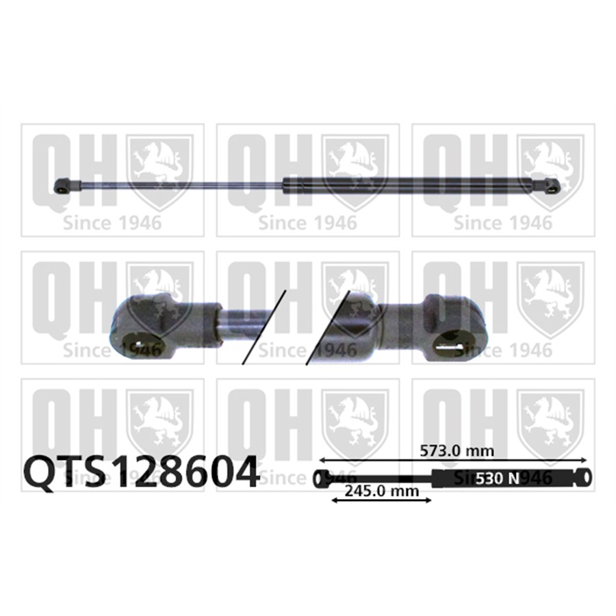 Vérin De Coffre Quinton Hazell Qts128604
