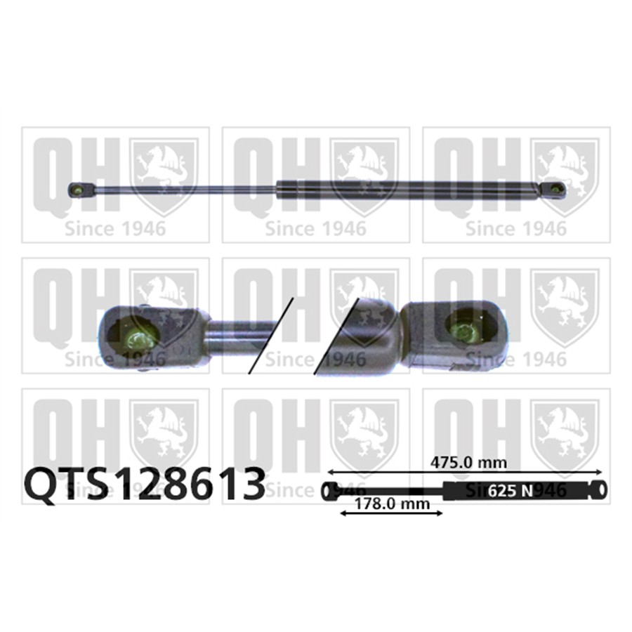 Vérin De Coffre Quinton Hazell Qts128613