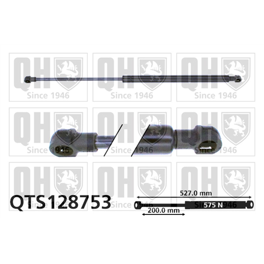 Vérin De Coffre Quinton Hazell Qts128753