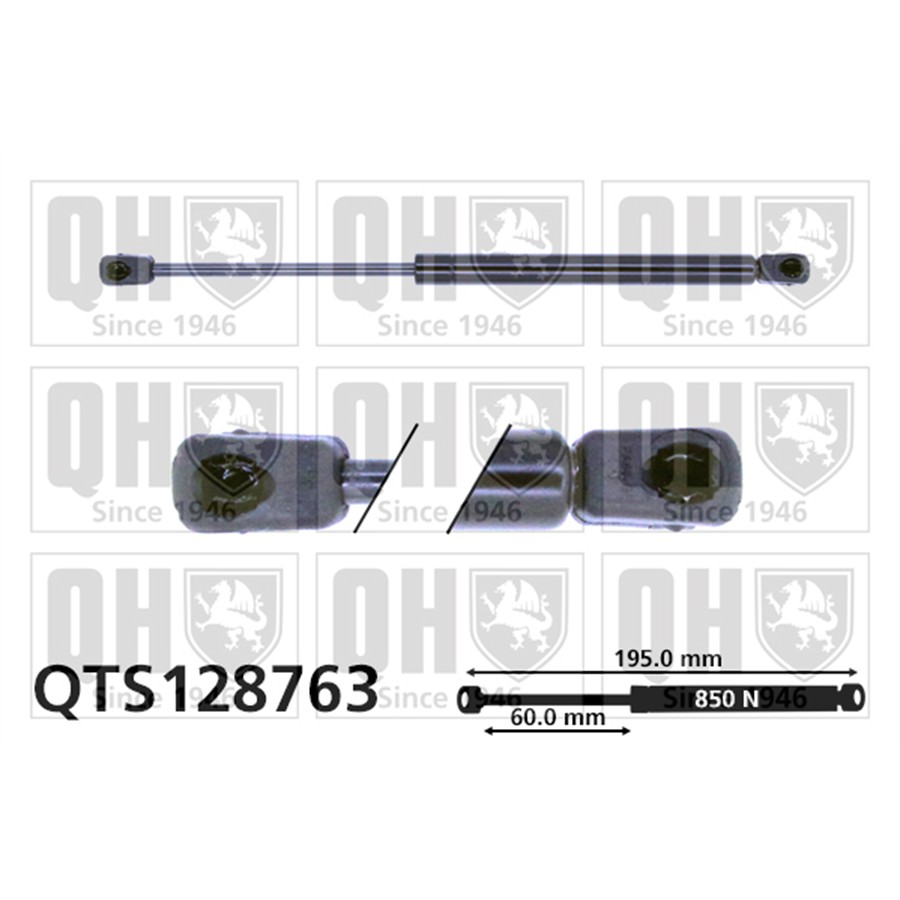 Vérin De Capot Quinton Hazell Qts128763