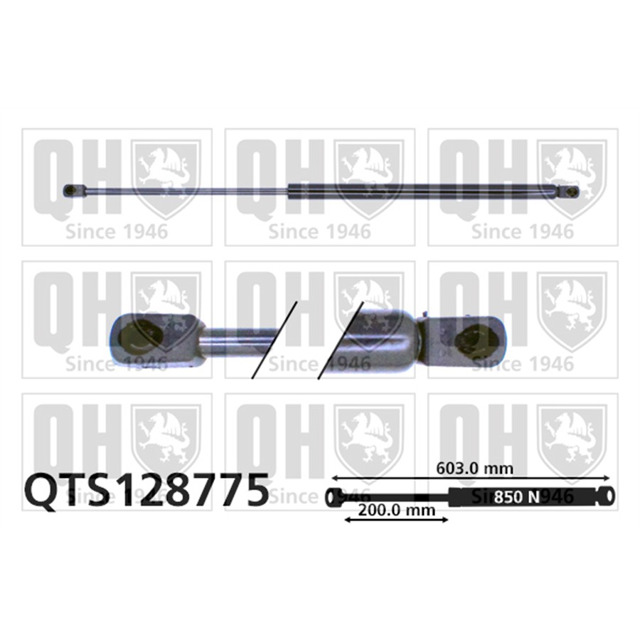 Vérin De Coffre Quinton Hazell Qts128775