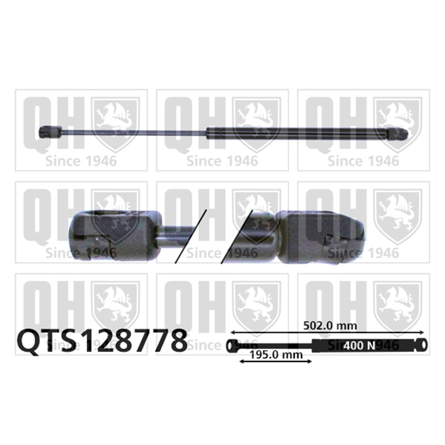 Vérin De Coffre Quinton Hazell Qts128778