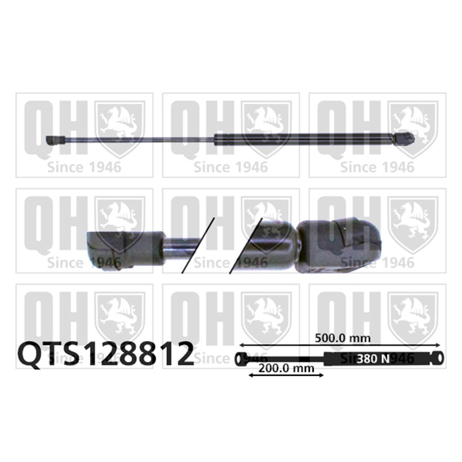 Vérin De Coffre Quinton Hazell Qts128812