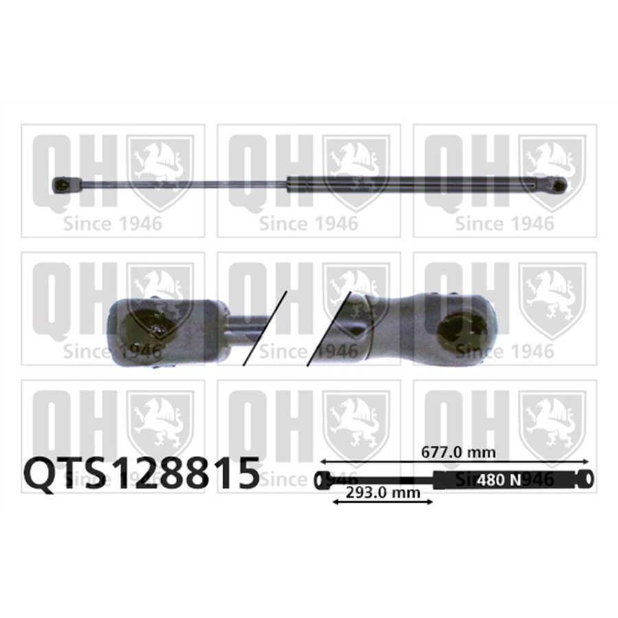 Vérin De Coffre Quinton Hazell Qts128815