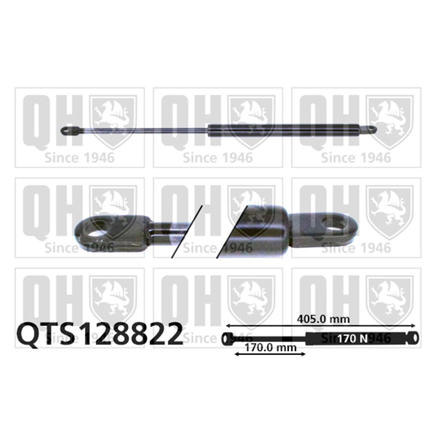 Vérin De Coffre Quinton Hazell Qts128822